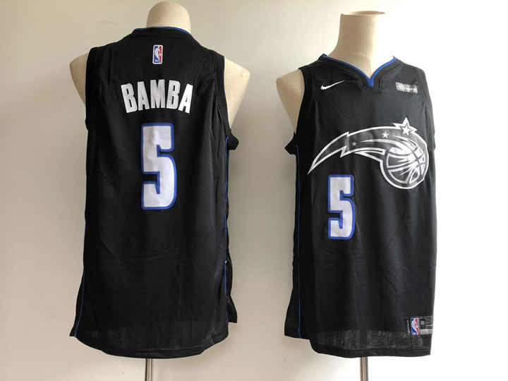 Magic 5 Mohamed Bamba Black 2018-19 City Edition Nike Swingman Jersey,We sell and wholesale Magic 5 Mohamed Bamba Black 2018-19 City Edition Nike Swingman Jersey on line form chian!